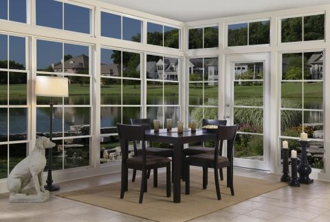 White Eze-Breeze Windows