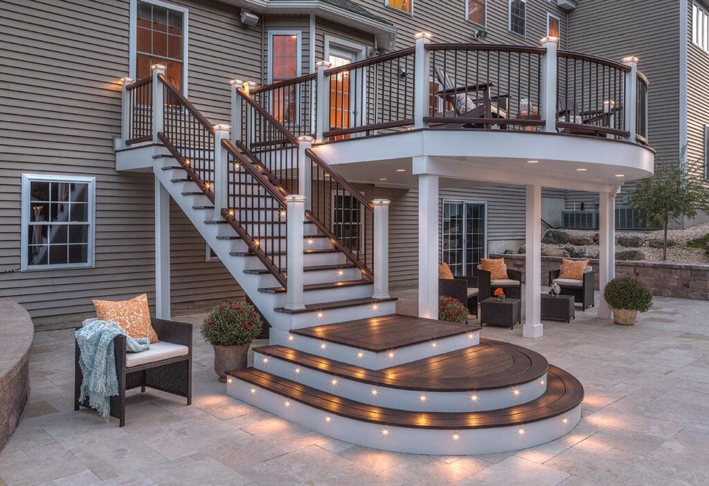 Cary Trex Deck Custom Built Multi-Level Cary Trex Deck Custom Built Multi-Level
