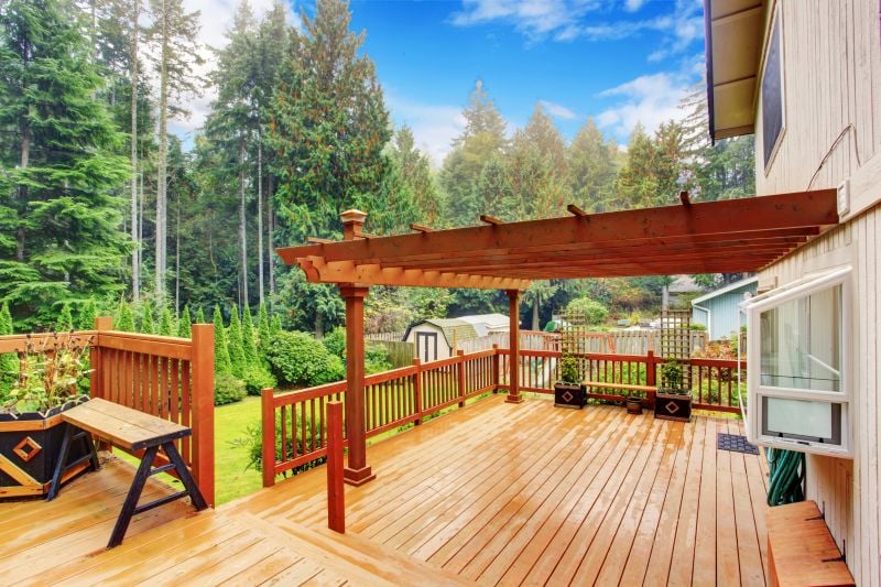 Odyssey Contracting deck construction company in Garner NC deck