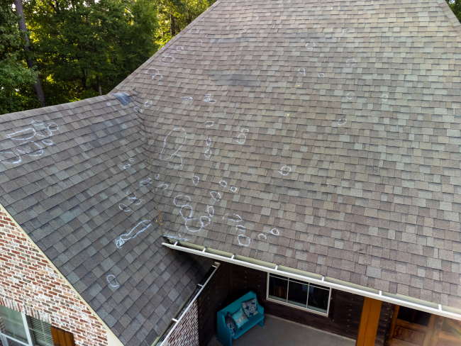 Roof inspection garner 1