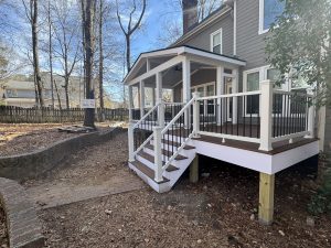 Screened Porch, Trex Deck