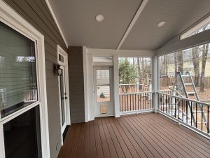 Screened Porch with Trex Custom Deck
