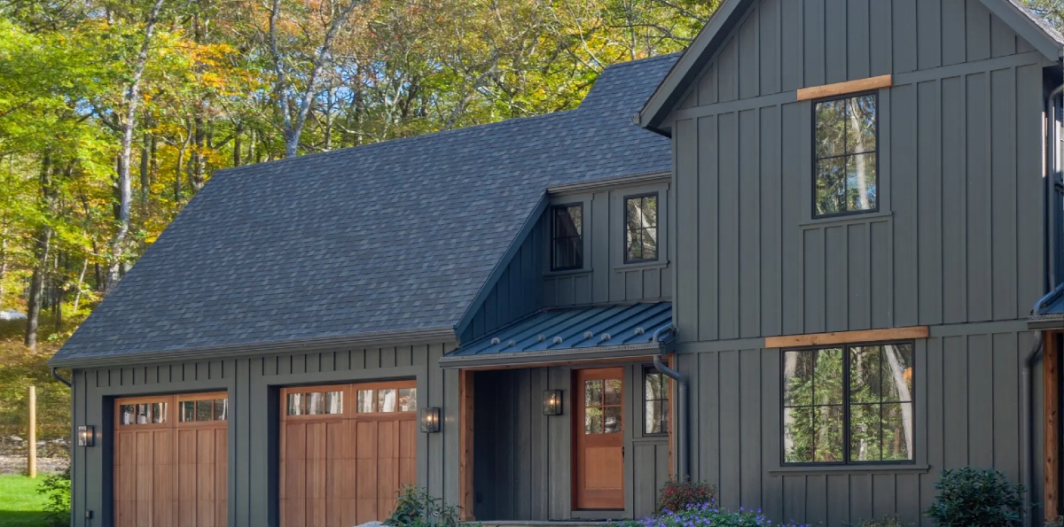 James Hardie Siding Iron Gray